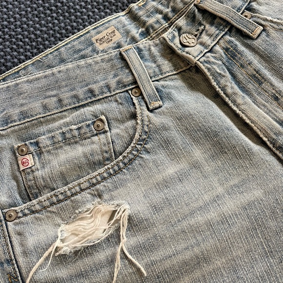 AG Adriano Goldschmied Blue Distressed jeans - Picture 6 of 12